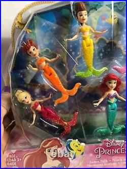 Disney Princess Little Mermaid 30 Years ARIEL'S SISTERS Gift Doll Set Hasbro NEW