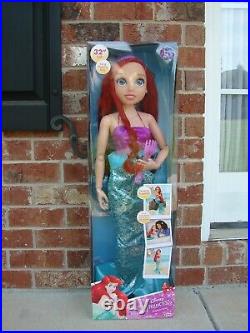 Disney Princess My Size Ariel 32 My Size Little Mermaid Barbie Type Doll New