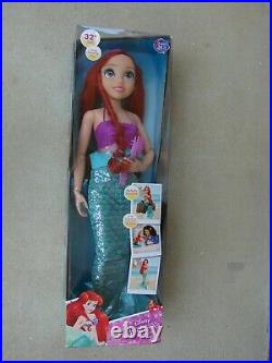 Disney Princess My Size Ariel 32 My Size Little Mermaid Barbie Type Doll New