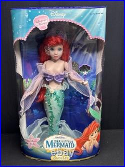 Disney Princess Special Edition The Little Mermaid Porcelain Doll Brass Key