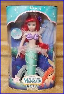 Disney Princess Special Edition The Little Mermaid Porcelain Doll Brass Key