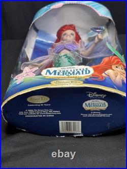 Disney Princess Special Edition The Little Mermaid Porcelain Doll Brass Key