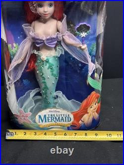 Disney Princess Special Edition The Little Mermaid Porcelain Doll Brass Key