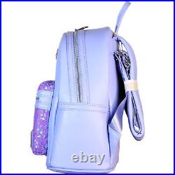 Disney Princess The Little Mermaid Ariel Purple with Sequins Loungefly Backpack