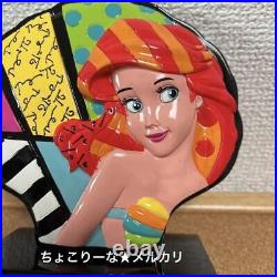 Disney Romero BRITTO Figure Enesco Little Mermaid Ariel Shell Rare EJ4060