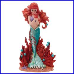 Disney Showcase Botanical The Little Mermaid Ariel Holding Sebastian Figurine Disney Showcase Botanical The Little Mermaid Ariel Holding Sebastian Figurine