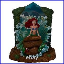 Disney Showcase The Little Mermaid Ariel Crashing Waves Lit Figurine, 9 Inch