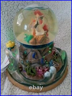 Disney Snowglobe The Little Mermaid Ariel's Treasure Trove Part of Your World