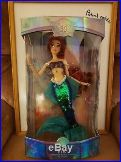 Disney Store 30th Anniversary 17 Little Mermaid Ariel Limited Edition Doll NEW