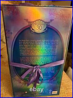 Disney Store 30th Anniversary Little Mermaid Ariel 17 Doll Limited Edition NEW