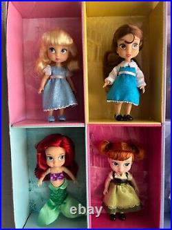 Disney Store Animator's Collection Mini Doll Gift Set 15 Dolls Original Box