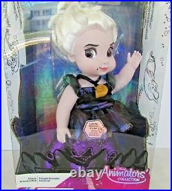 Disney Store Animators Collection Ursula Special Edition Villain Doll 16 NRFB