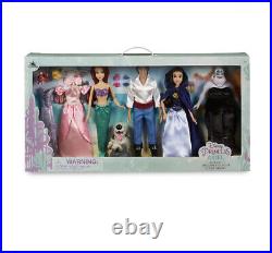 Disney Store Ariel Doll Gift Set Deluxe VANESSA URSULA Little Mermaid max