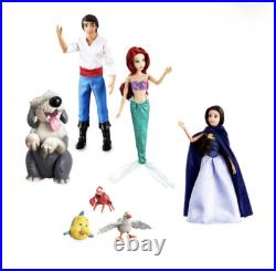 Disney Store Ariel Doll Gift Set Deluxe VANESSA URSULA Little Mermaid max