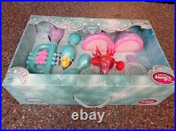 Disney Store Ariel Little Mermaid Deluxe Music Set Rare New Sebastian Flounder