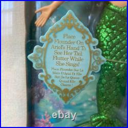 Disney Store Ariel The Little Mermaid 17 Singing Princess Doll Super 253854H