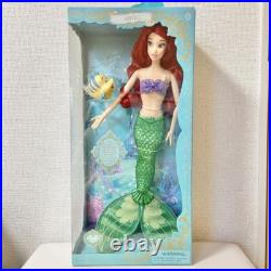 Disney Store Ariel The Little Mermaid 17 Singing Princess Doll Super Rare JAPAN