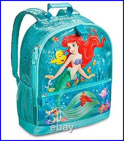 Disney Store Authentic The Little Mermaid Ariel School Backpack Disney Store Authentic The Little Mermaid Ariel School Backpack