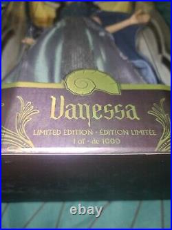 Disney Store D23 Vanessa Ursula 17 Limited Edition 1000 Doll The Little Mermaid