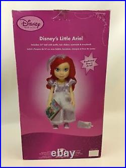 Disney Store Disneys Little Ariel Bedtime Story Ariel NIB Doll 15 Early 2000s