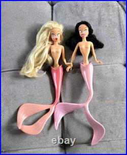 Disney Store Exclusive Little Mermaid Ariel Sisters Doll ARISTA ALANA 2007 Set