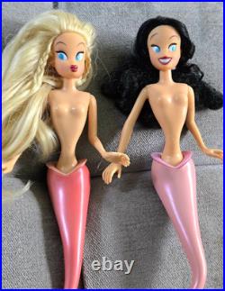 Disney Store Exclusive Little Mermaid Ariel Sisters Doll ARISTA ALANA 2007 Set