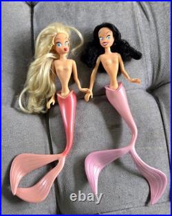Disney Store Exclusive Little Mermaid Ariel Sisters Doll ARISTA ALANA 2007 Set