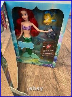 Disney Store Exclusive The Little Mermaid 2015 Singing Ariel Doll Brand New