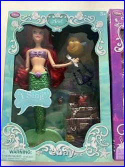 Disney Store Exclusive The Little Mermaid Deluxe Singing Ariel Rapunzel Doll