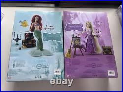 Disney Store Exclusive The Little Mermaid Deluxe Singing Ariel Rapunzel Doll