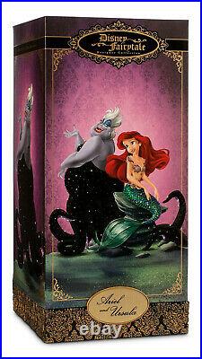 Disney Store Fairytale Designer Collection Ariel & Ursula Little Mermaid Villain