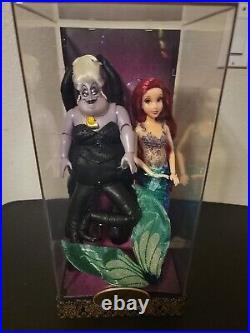 Disney Store Fairytale Designer Collection Ariel & Ursula Little Mermaid Villian