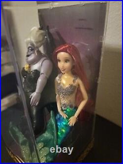 Disney Store Fairytale Designer Collection Ariel & Ursula Little Mermaid Villian