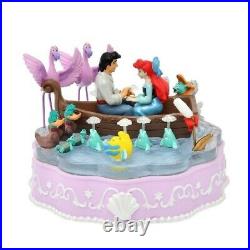 Disney Store Figure Japan Ariel & Prince Eric The Little Mermaid with LED Light