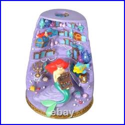 Disney Store Japan Ariel Flounder Sebastian Accessory Stand Little Mermaid Story
