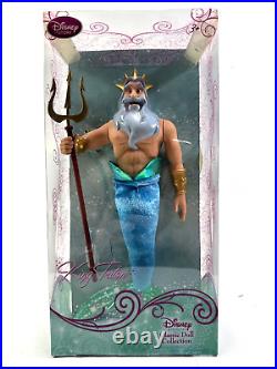 Disney Store King Triton Barbie doll from The Little Mermaid New In Box