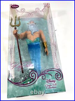 Disney Store King Triton Barbie doll from The Little Mermaid New In Box