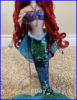 Disney Store Limited Edition The Little Mermaid Ariel Doll OUT OF BOX
