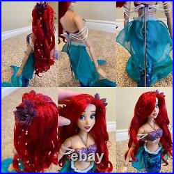 Disney Store Limited Edition The Little Mermaid Ariel Doll OUT OF BOX
