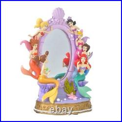 Disney Store Limited Little Mermaid Stand Mirror Ariel Sisters Figure Collection