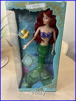 Disney Store Little Mermaid Ariel Interactive-singing doll 19 Box