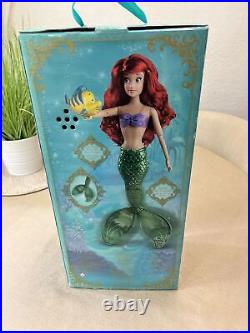 Disney Store Little Mermaid Ariel Interactive-singing doll 19 Box