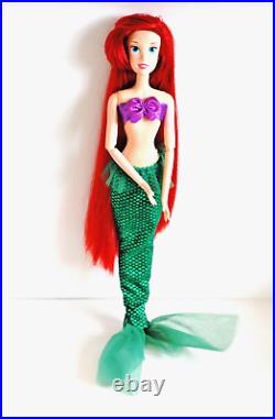 Disney Store Little Mermaid Ariel Singing Doll Deluxe Large 17 Inch Giftwrapped