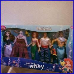 Disney Store Original The Little Mermaid Ariel Doll Gift Set Ursula Vanessa