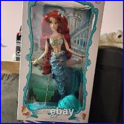 Disney Store The Little Mermaid Ariel 17 Limited Edition Doll 6,000 NEW