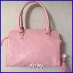 Disney Store The Little Mermaid Ariel Tote Bag 2way Handbag Pink Free Shipping