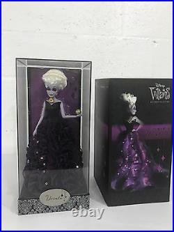 Disney Store Villains Ursula Designer Collection Doll, Little Mermaid, New