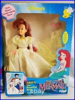 Disney The Little Mermaid Ariel And Eric The Beautiful Bride #1804 And #1808