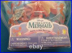 Disney The Little Mermaid Ariel And Her Sisters Arista Doll Poseable Tail NIB