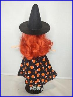 Disney The Little Mermaid Ariel Doll Witch Halloween Costume OOAK Pumpkin Decor